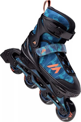 Dziecięce łyżworolki regulowane rolki Martes Galakty JRB ABEC-7 kółka 72mm rozmiar 38-41