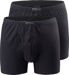 Męskie bokserki majtki bawełniane Fitanu Lusho 2pak rozmiar L
