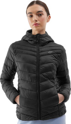 Kurtka damska puchowa 4F F351 czarna 4FWSS24TDJAF351 20S