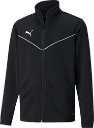 Bluza dla dzieci Puma teamRISE Training Poly Jacket Jr czarna 657393 03