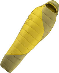 Śpiwór mumia turystyczny Elbrus Karakol Primaloft żółty 220x80x55 cm
