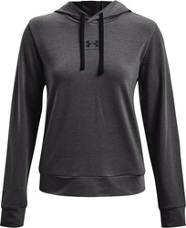 Bluza damska Under Armour Rival Terry Hoodie grafitowa 1369855 010