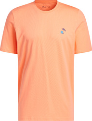 Koszulka męska adidas Lil Stripe Spring Break Graphic Short Sleeve Basketball Tee koralowa IC1869