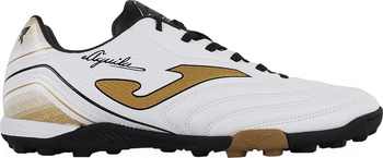 Buty piłkarskie Joma Aguila 2502 Turf biało-złote AGUW2502TF