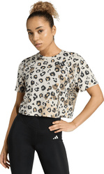 Koszulka damska adidas Workout Essentials Print AOP panterka JY4604