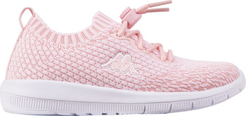 Buty sportowe szkolne miejskie dziecięce Kappa Sneem K różowo-białe 260967K 2110