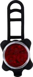 Lampka rowerowa tylna Dunlop 3led SMD ładowanie USB 2100593/2053341