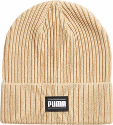 Czapka Puma Ribbed Classic Cuff Beanie beżowa 024038 07