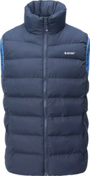 Męska kamizelka bezrękawnik puchowy pikowany Hi-Tec Sanis granatowy rozmiar XXXL