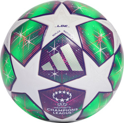 Piłka nożna adidas W UCL 25/26 League Stage League fioletowo-zielono-biała JP1576