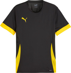 Koszulka męska Puma teamGoal Matchday Jersey czarno-żółta 705747 26
