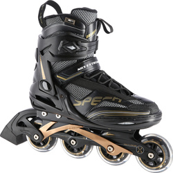 Łyżworolki Nils Extreme NA2150 czarno-złoty rozmiar 46