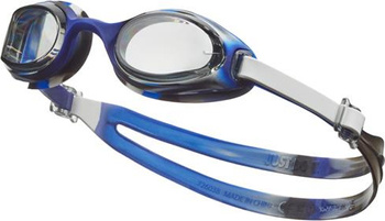 Okularki pływackie Nike Junior biało-niebieskie NESSC167-965 OS