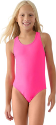 Kostium kąpielowy dla dziewczynki 4F F074 fuksja neon 4FJWMM00USWSF074 55N