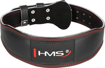 Pas kulturystyczny do ćwiczeń siłowych HMS PA3778 czarny rozmiar L