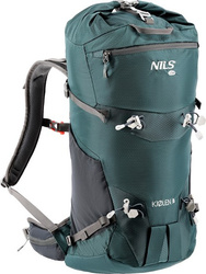 Plecak turystyczny trekkingowy górski zielony kjolen 40l Nils camp NC1938