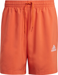 Spodenki treningowe krótkie męskie adidas SL Essentials Chelsea pomarańczowe GK9606