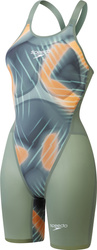 Damski Strój Pływacki Lzr Valor 2.0 Opbk Kskn Af  light navy/turquise/black rozmiar 26
