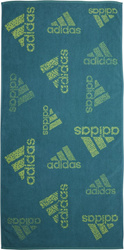Ręcznik kąpielowy plażowy basenowy sportowy adidas Branded Must-Have Towel zielony IA7056 100x50 cm