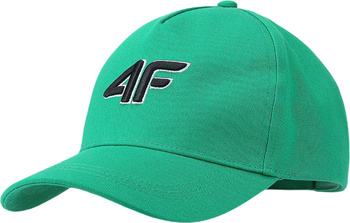 Czapka z daszkiem dla dzieci 4F U388 zielona 4FJWSS25ACABU388 41S