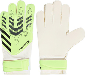 Rękawice bramkarskie adidas Predator Training limonkowe JN5356