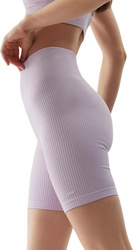 Spodenki damskie 4F F498 fioletowe 4FWSS24TFSHF498 52S