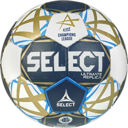 Piłka ręczna Select Ultimate Champions League Replica 1 v25 Official EHF biało-granatowo-złota 13519