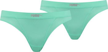 Bielizna damska Puma PUMA Micro Mesh Bikini 2P miętowa 907632 01