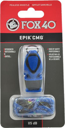 Gwizdek Fox 40 Epik CMG niebieski ze sznurkiem 8803-0508