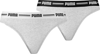 Bielizna damska Puma String 2P Pack szara 907854 05