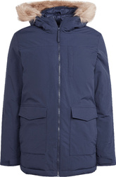 Kurtka męska adidas Parka Hooded Fur granatowa IK0552