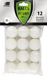 Piłeczki do ping ponga Sunflex Hobby białe 12 szt. 20806