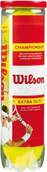 Piłki do tenisa ziemnego Wilson Championship 4 sztuki WRT110000