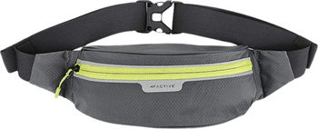 Saszetka torebka sportowa nerka biodrowa na pas 4F U075 antarcyt 4FWSS24AWAIU075 22S