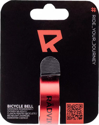 Dzwonek Radvik MTBELL tangarine tango/black rozmiar uniwersalny