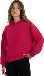 Bluza damska 4F F1887 ciemny róż 4FWAW25TSWSF1887 53S