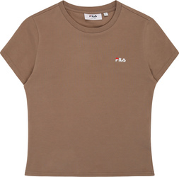 Koszulka damska Fila Trivero beżowa FAW1205 70008