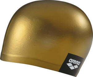 Czepek pływacki silikonowy Arena Logo Moulded Cap gold rozmiar uniwersalny