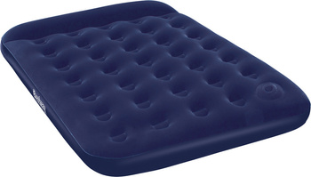 Materac welurowy kempimgowy dwuosobowy Bestway z pompką 191x137x28 cm