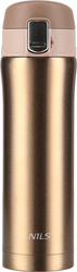 Kubek termiczny turystyczny Nils NCB10 termos stal nierdzewna złoty 430ml
