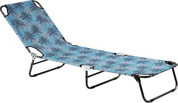 Leżak turystyczny plażowy ogrodowy Nils NC1641 składany 185x53cm