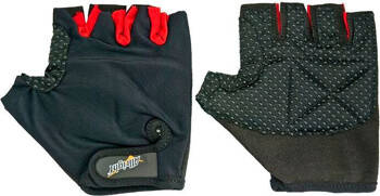 Rękawiczki rowerowe sportowe Lycra rozmiar XL Czarne