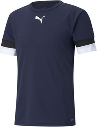 Koszulka męska Puma teamRISE Jersey Peacoat granatowa 704932 06