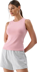 Koszulka damska 4F F132 jasny róż 4FWMM00TSLEF132 56S