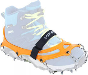 Raczki na buty nakładki antypoślizgowe turystyczne dziecięce Viking Tolso pomarańczowe 860-25-6080-5400