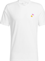 Koszulka męska adidas Lil Stripe Spring Break Graphic Short Sleeve Basketball Tee biała IC1868