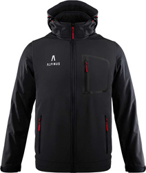 Kurtka męska Softshell Alpinus Stenshuvud czarna BR43371