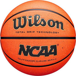 Piłka do koszykówki koszykowa Wilson NCAA Game Outdoor pomarańczowa WZ3017101XB7