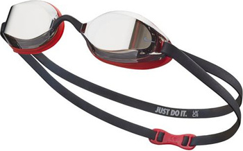 Okularki pływackie Nike Legacy Mirror Goggle czarno-czerwone NESSD130-931 OS