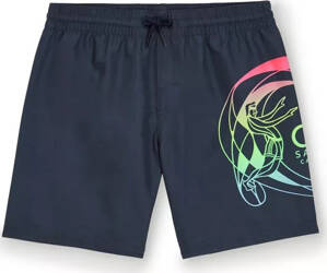 Dziecięce szorty O'neill CIRCLE SURFER 14" SWIM SHORTS outer space circle surfer grandient panel rozmiar 140